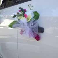 Изготовление свадебных украшений на машину 