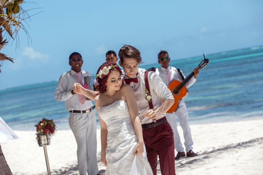 Фото 11922242 в коллекции Нежная и романтичная свадьба в Доминикане в цвете марсала {Юрий и Юлия - Caribbean Wedding - свадьба в Доминикане