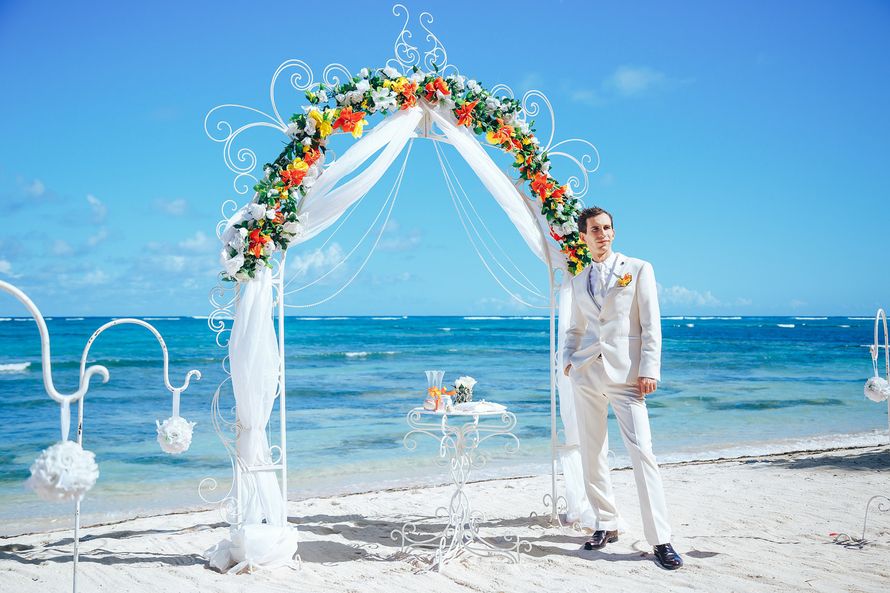 Фото 12852226 в коллекции Cвадебная церемония на пляже Колибри {Юлия и Константин}. - Caribbean Wedding - свадьба в Доминикане