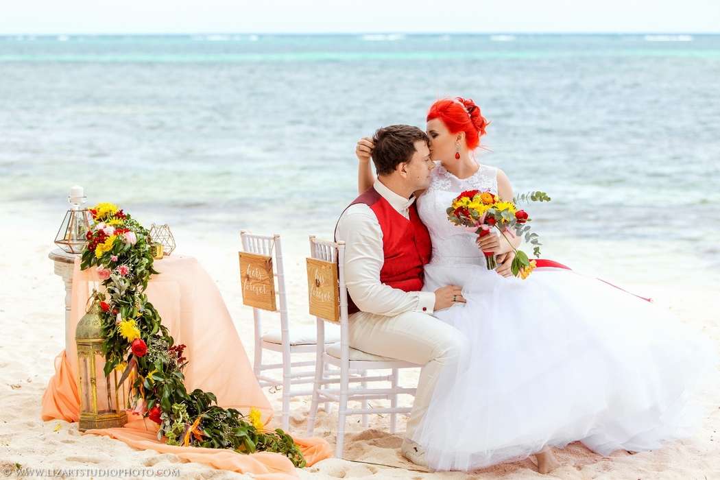 Фото 14315922 в коллекции Официальная свадьба в Доминикане на пляже Колибри {Дарья и Дмитрий} - Caribbean Wedding - свадьба в Доминикане