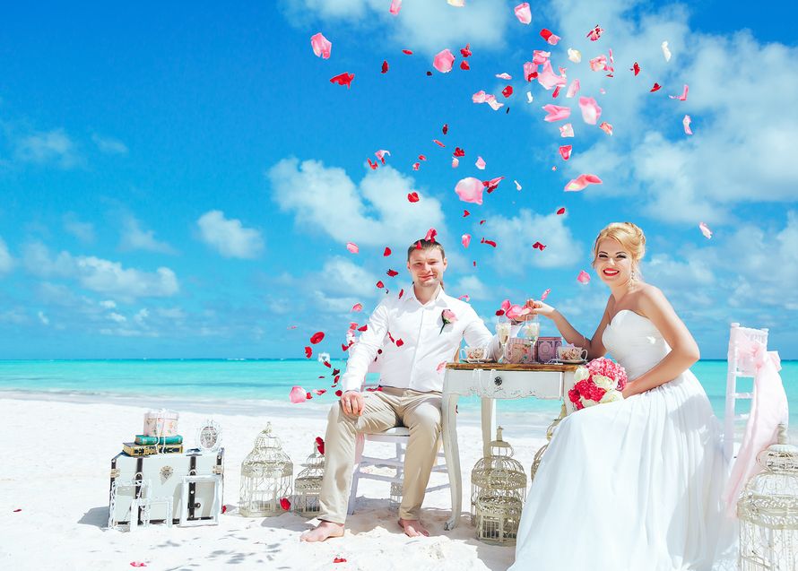 Фото 14493444 в коллекции Официальная свадьба в Доминикане на пляже Juanillo в Кап Кане {Сергей и Кристина} - Caribbean Wedding - свадьба в Доминикане
