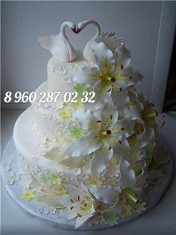 Фото 11092276 в коллекции Свадебные торты - Торты на заказ от Карины Захаровой