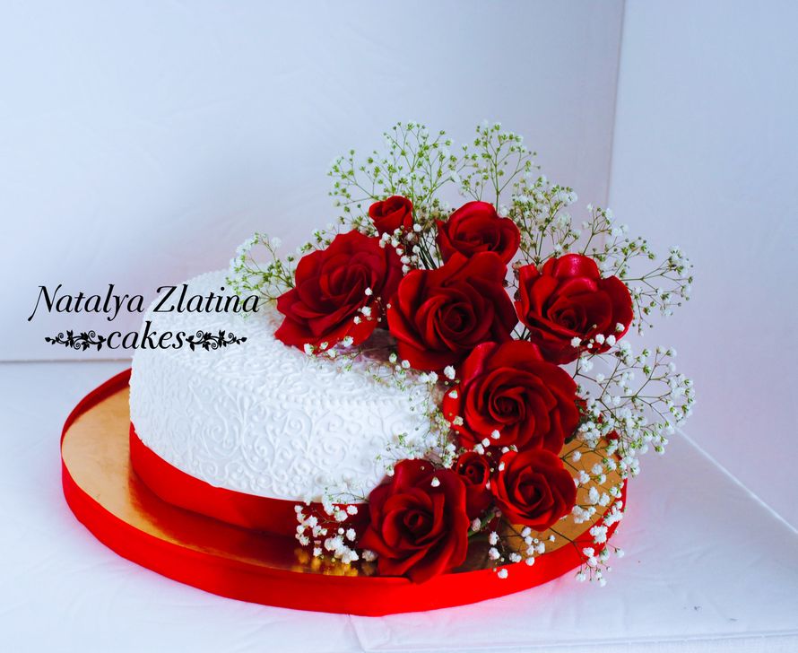 Фото 11292276 в коллекции Свадебный торт - Торты Beautycake