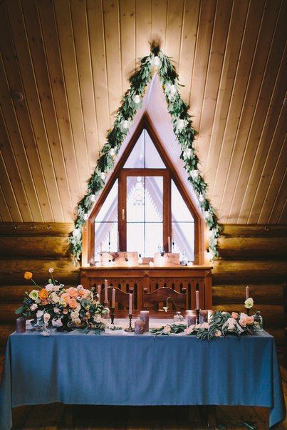 Фото 11331116 в коллекции Свадьба с красивым треугольным окном. - Дом из цветов и дождя - оформление и декор 