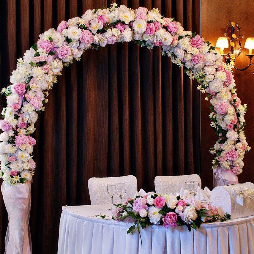 Фото 11946562 в коллекции Свадебная арка живыми цветами - "Розмари" цветочный интеренет-магазин