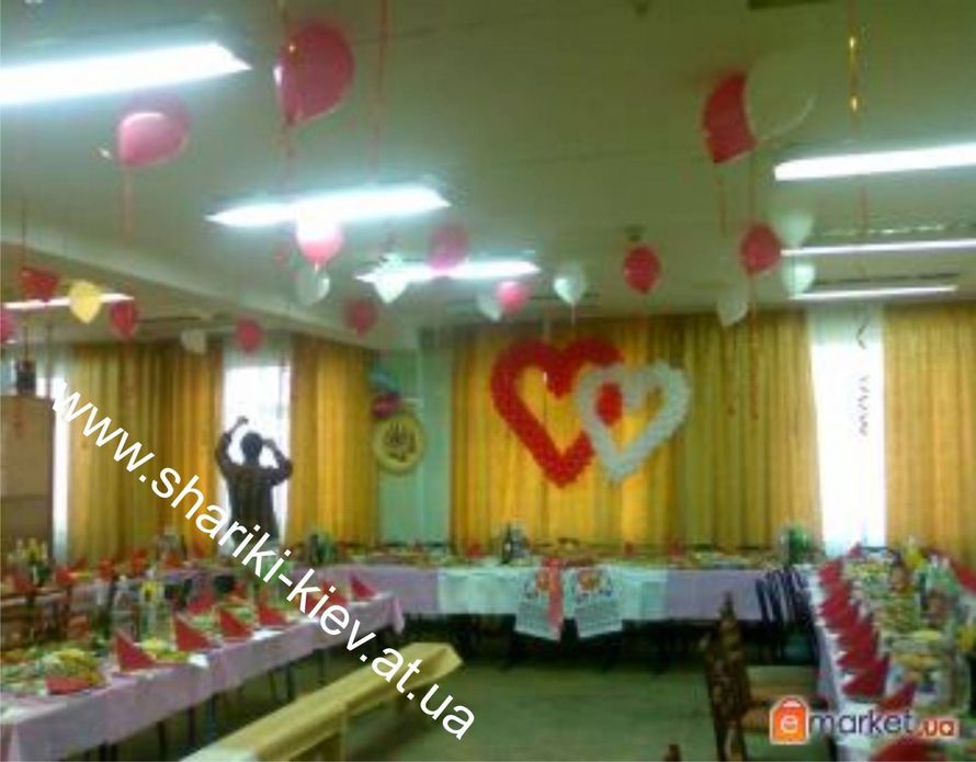 Фото 12029774 в коллекции Оформление свадьбы воздушными шарами - Шар Украина - оформление воздушными шарами