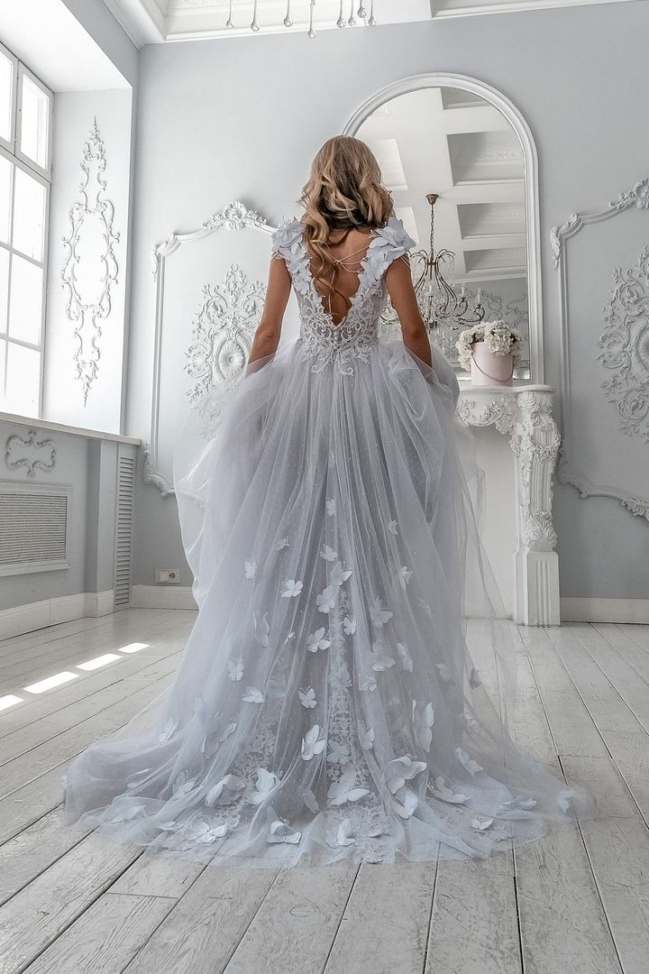 Свадебное платье с бабочками арт. 04