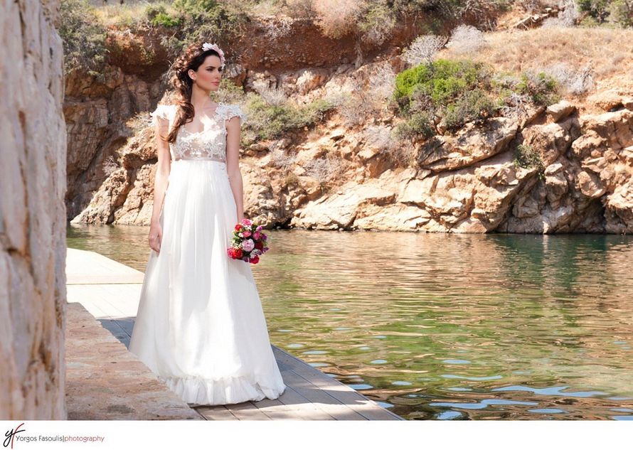 Свадьба на Лимни Вульягмени в Афинах. - фото 12184606 Avesta travel - организация свадьбы
