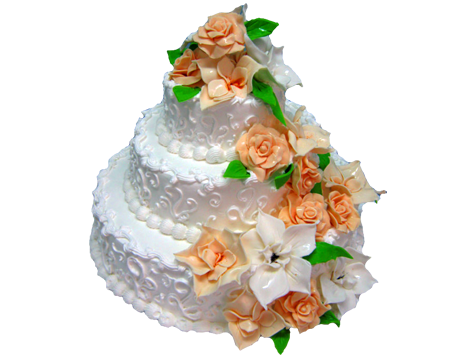 Фото 513811 в коллекции Свадебные торты - Кондитерская Napoleon