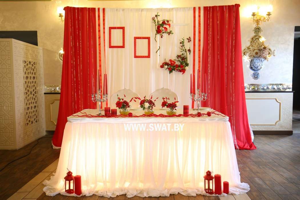Фото 12853146 в коллекции свадебный декор помещений и выездных регистраций - Swat.by - студия декора
