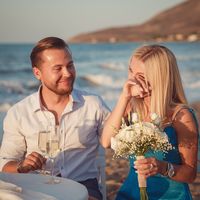 Организация Предложение Руки и сердца на Крите в Греции. Фотосессия. Фотограф Катерина Романова