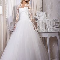 Свадебное платье "Я - невеста"

#коллекция_vesna

Цвет: White, Ivory
Размеры: 40-56
Сопутствующие товары: болеро
Ткани: фатин
Декор: гипюр

