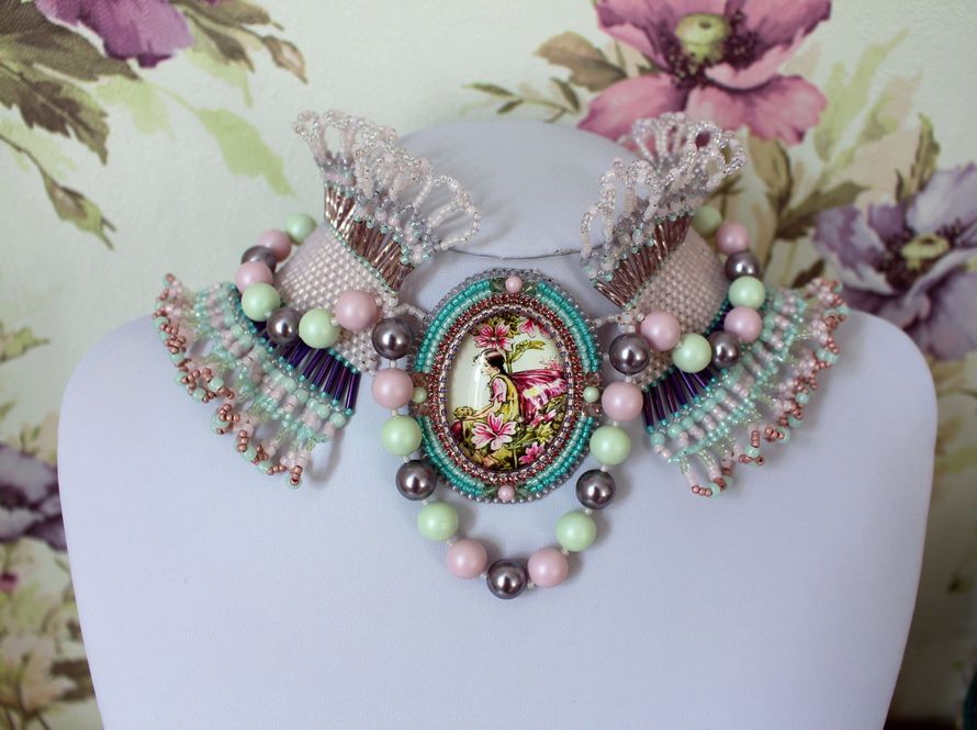 Фото 14644370 в коллекции Колье, лариаты, ожерелья - Мастерская украшений ручной работы "Lotos petals"