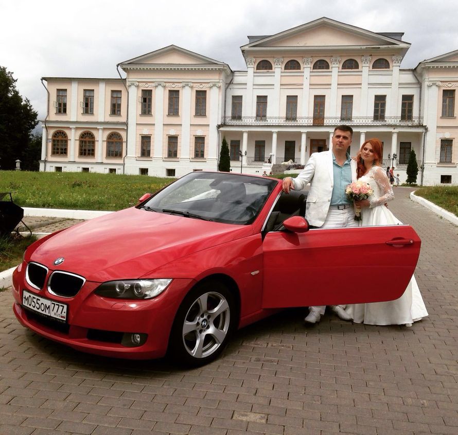 Аренда кабриолета BMW 3-Series красный, цена за 1 час