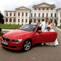 Аренда кабриолета BMW 3-Series красный, цена за 1 час
