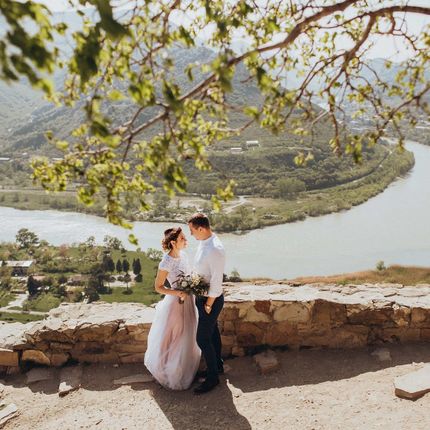 Организация свадьбы в горах около Тбилиси