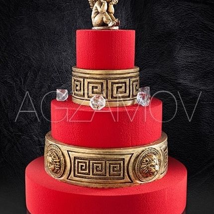 Свадебный торт "Versace", цена за 1 кг