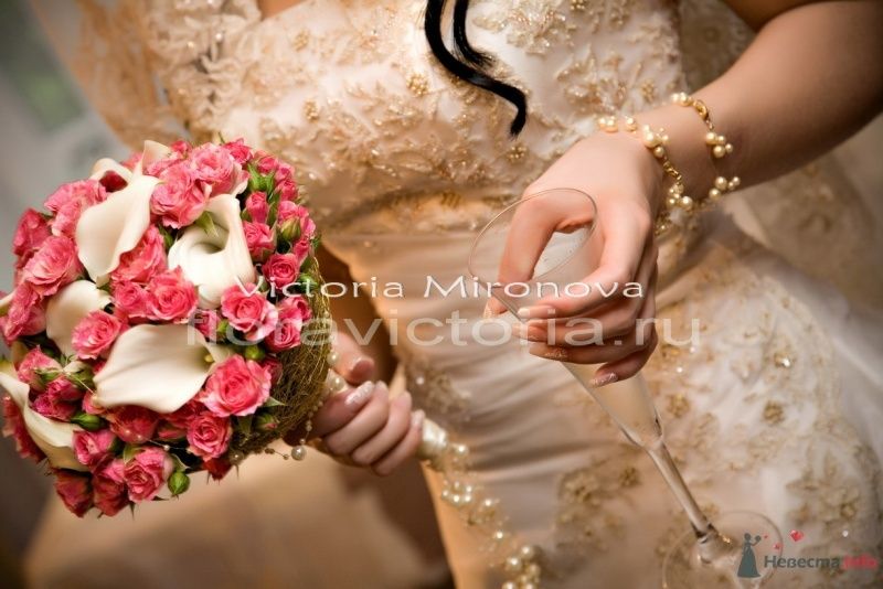 Свадебный букет - фото 29447 Cвадебная флористика и декор событий FloraVictoria
