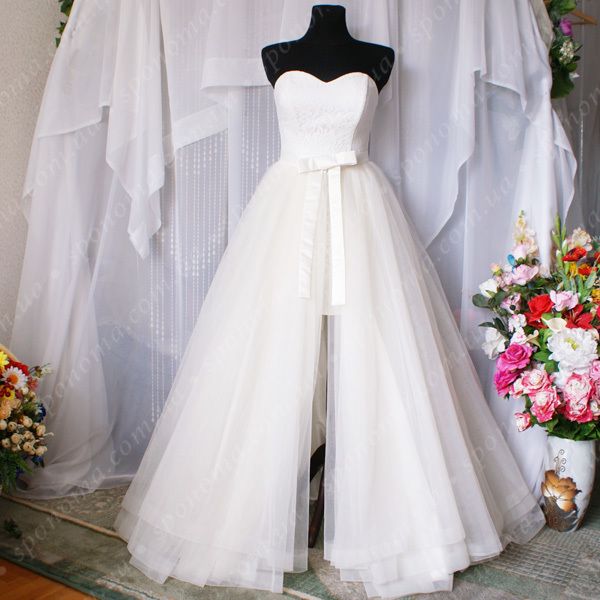 Свадебное платье 2 в одном