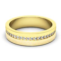 Шикарное обручальное кольцо с бриллиантами. На заказ