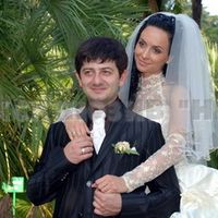 М. Галустян с женой