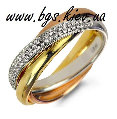 Фото 617107 в коллекции Обручальные кольца из комбинированного золота - Обручальные кольца "Best gold service"