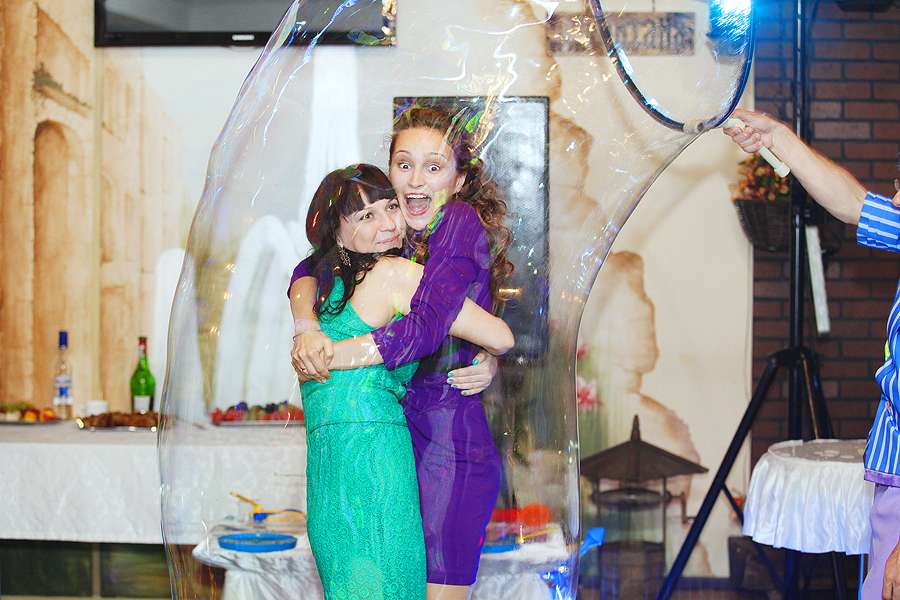 Шоу мыльных пузырей на свадьбу Барнаул - фото 2074644 Творческая группа "АРМАДА", огненное шоу