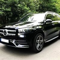 096 Внедорожник Mercedes GLS 350d 2021 год черный аренда, 4 часа