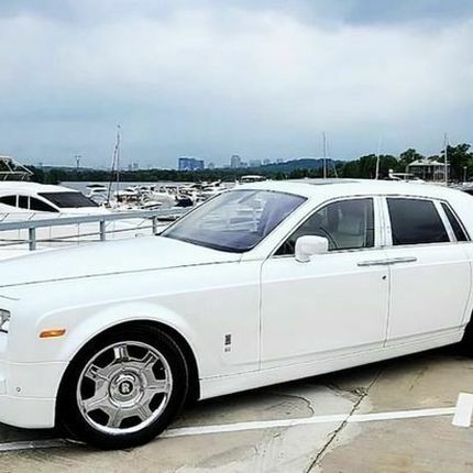 058 Rolls Royce Phantom белый аренда, 3 часа  