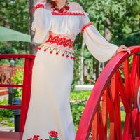 Платье в украинском стиле от Оксаны Полонец