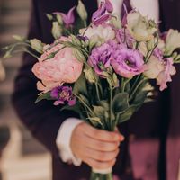 Букет невесты из свежих цветов