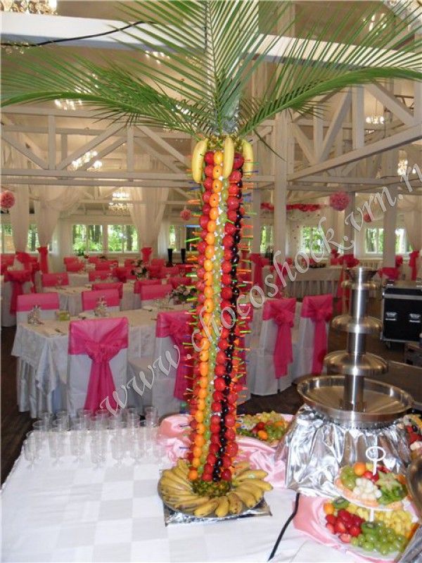 метровая фруктовая пальма - фото 1770887 Кондитеры "Шоколадная радуга"