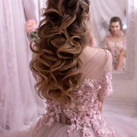 Причёска невесты 