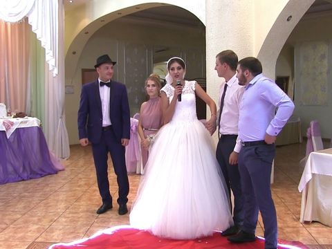 Видеоотзыв со свадьбы Вячеслава и Кристины