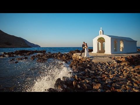 Венчание в часовне Святого Николая в Греции на Крите