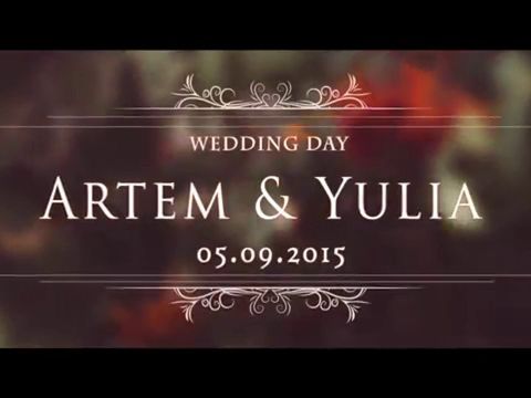 Artem & Yulia _ Wedding day 05.09.2015