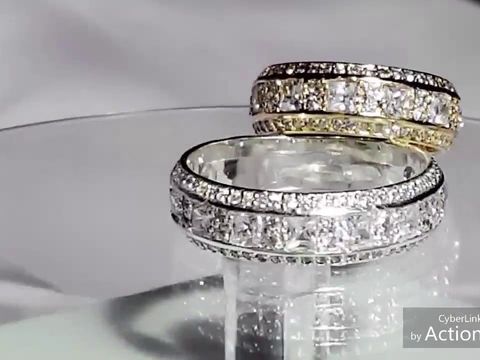 Обручальные кольца выполненные под заказ для брата Рустема и его прекрасной избранницы Асие #обручальныекольца