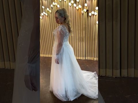 Свадебное платье TM ESTELAVIA в Саратове коллекции 2022 Eleganza size + модель Адина