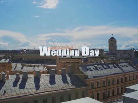 Свадьба на Крыше Петербурга