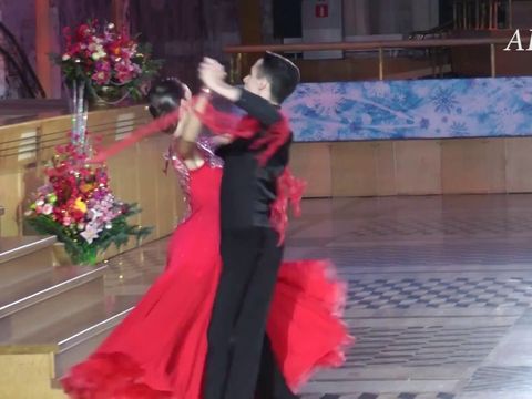 Танго “Ревность“ в Кремлёвском дворце 31.12.2016