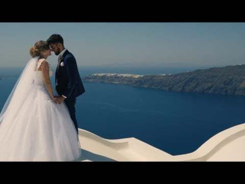 J+M instatrailer - Santorini wedding
