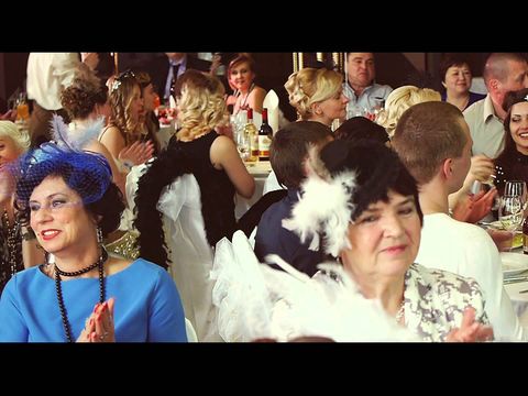 Ведущий Кирилл Давыдов свадьба в стиле Великий Гетсби