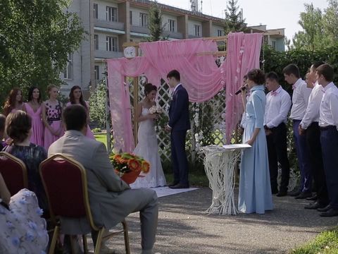 Свадебная церемония Андрея и Карины. Церемониймейстер Анна Абрамова г. Барнаул
