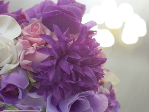 Свадьба в пурпурном цвете